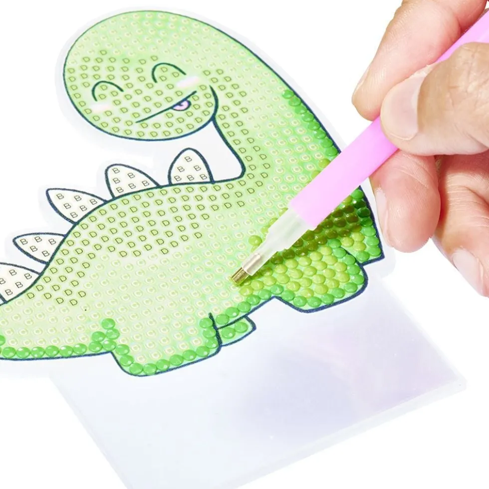 Veilleuse LED créative diamant à coller pour enfant