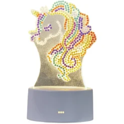 Veilleuse LED créative diamant à coller pour enfant