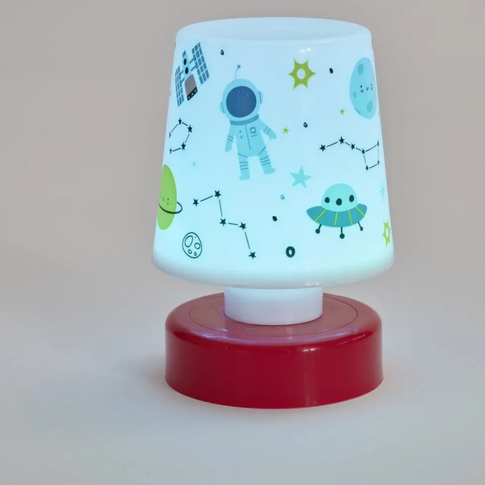 Veilleuse à LED licorne ou astronaute H11,5cm (2 modèles)