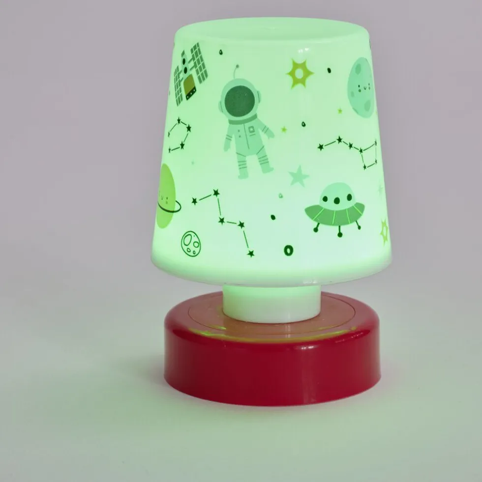 Veilleuse à LED licorne ou astronaute H11,5cm (2 modèles)