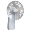 Ventilateur à main avec message