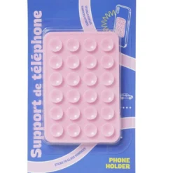 Ventouse téléphone silicone pour surface vitrée (6 modèles)