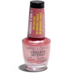 Vernis à ongles 3en1 couleur/protection/renforcement N°04 rose