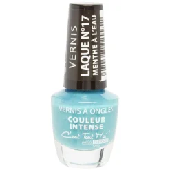 Vernis à ongles laqué menthe à l'eau n°17