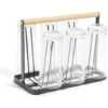 Verre 22cl transparent x6 avec support