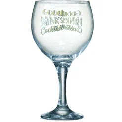 Verre à cocktail 64,5cl avec décor Good drinks
