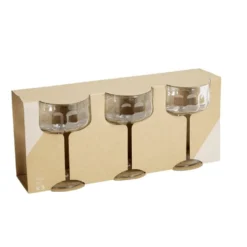 Verre à cocktail x3 rond à bord droit 400ml