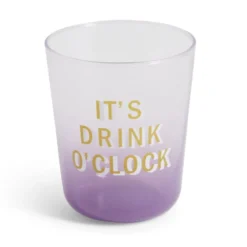 Verre coloré avec message 315ml
