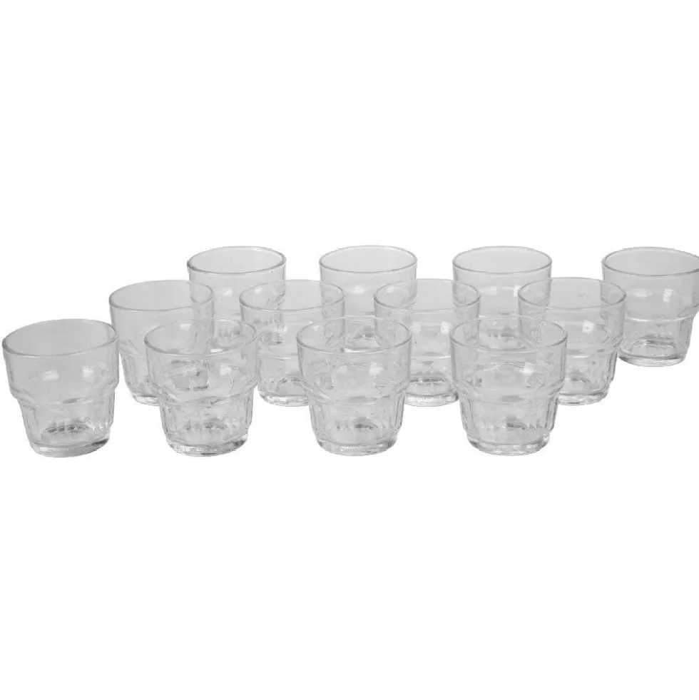 Verre Duralex x12 verre transparent 16 cl Ø7 cm