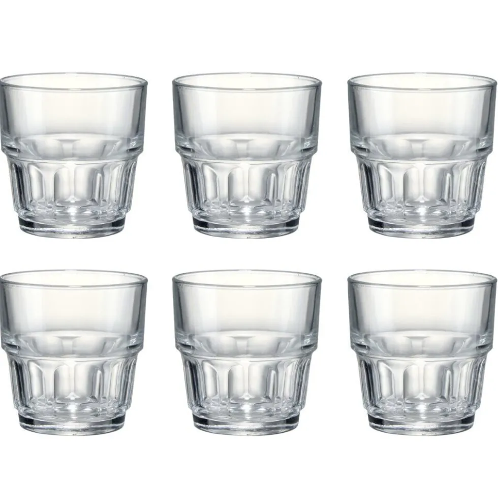 Verre Duralex x12 verre transparent 16 cl Ø7 cm