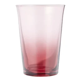 Verre à eau fumé rouge 29cl x4