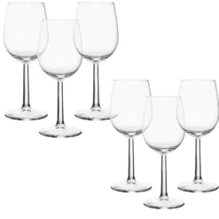 Verre à pied x6 transparent 29,5cl