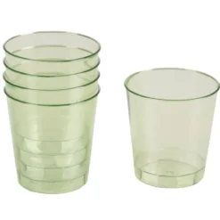 Verre shooter coloré x20