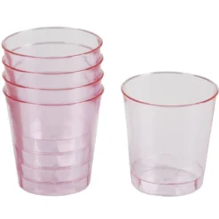 Verre shooter coloré x20
