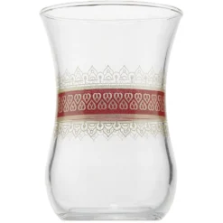 Verre à thé x6 verre motif oriental Touareg 11.5cl