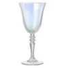 Verre à vin irisé transparent 27cl x4