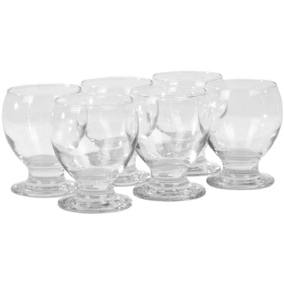 Verrine LAV en verre transparent 21,5 cl x6