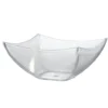 Verrine plastique x25 transparente réutilisable 7,5x7,5xH3,5cm