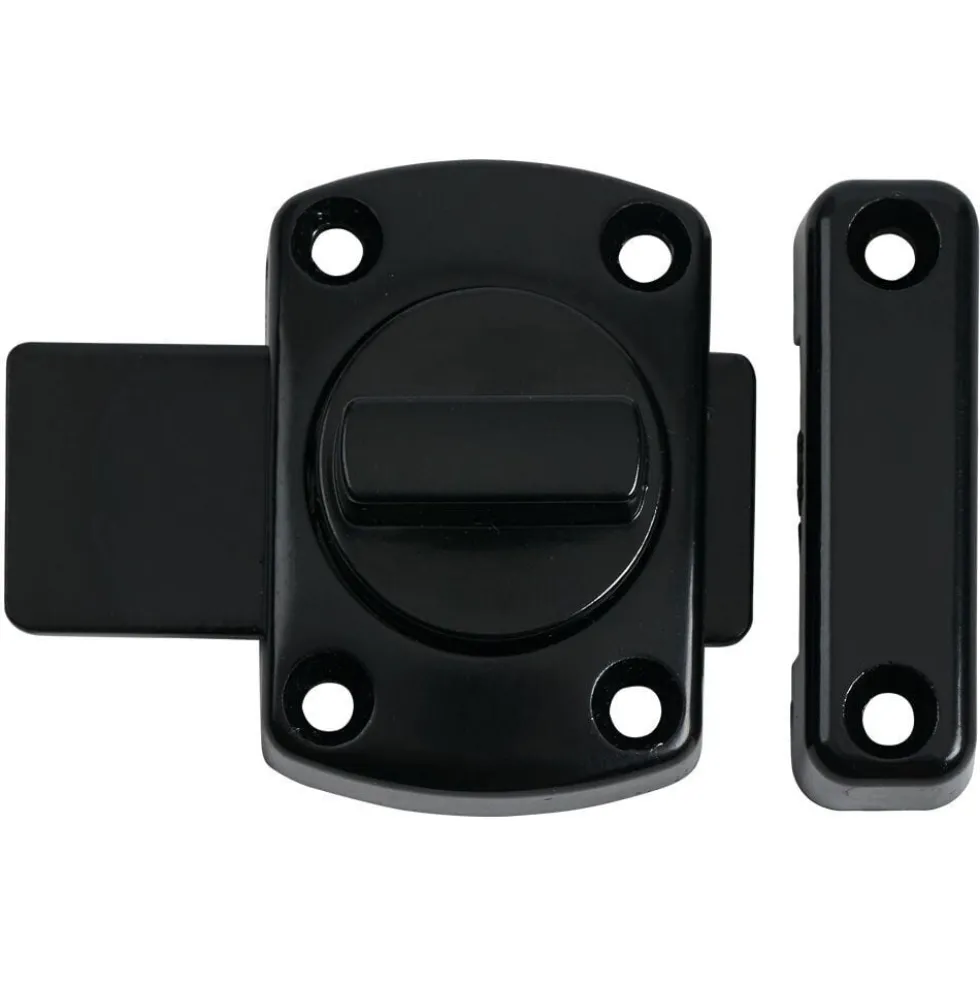 Verrou bouton zinc