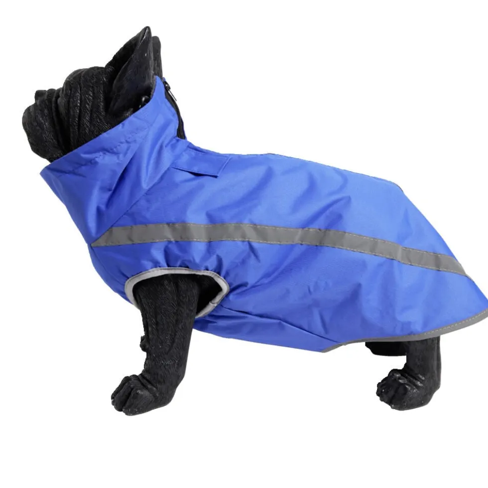 Veste fraîcheur pour chien polyester bleu taille S
