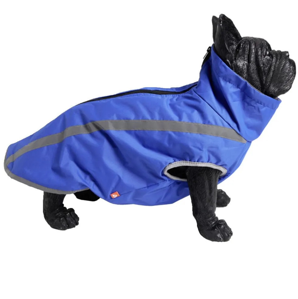 Veste fraîcheur pour chien polyester bleu taille S