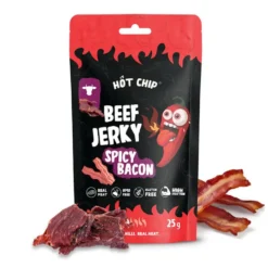 Viande séchée boeuf Beef Jerky saveur bacon et chili 25gr