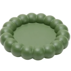 Vide poche rond bubble en ciment coloré Ø13,5xH2,5cm (3 modèles)