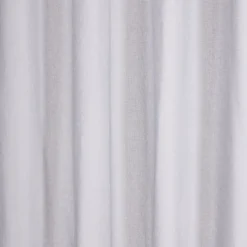Voilage brodé polyester blanc 140x260cm