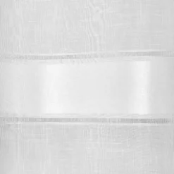 Voilage à oeillets fantaisie blanc 140x260cm