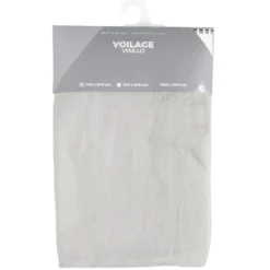 Voilage à oeillets gris clair