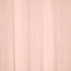 Voilage à oeillets rose uni 100% polyester 140x240cm