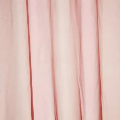 Voilage à oeillets uni rouge 140x240cm