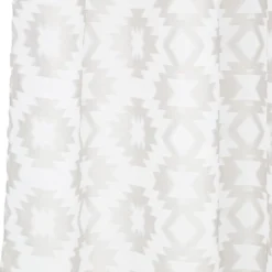 Voilage polyester 140x240cm jacquard beige