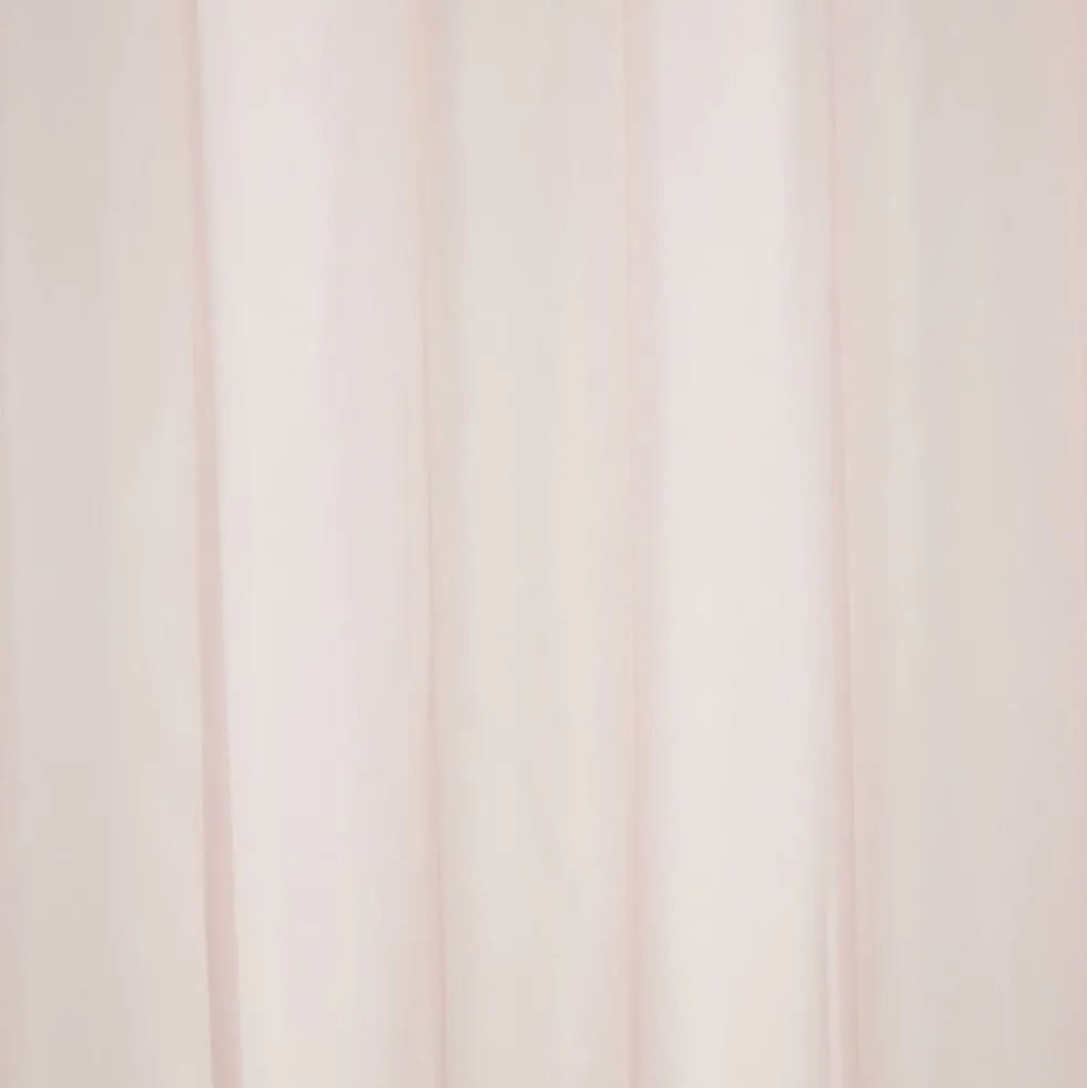 Voilage polyester 140x240cm rose