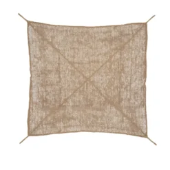 Voile d'ombrage carré fibre de coco Square marron 300x300cm