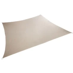 Voile d'ombrage carré Square taupe 290x290 cm