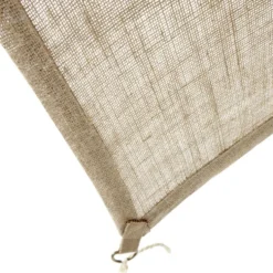 Voile d'ombrage rectangulaire Gala en jute 300x400cm