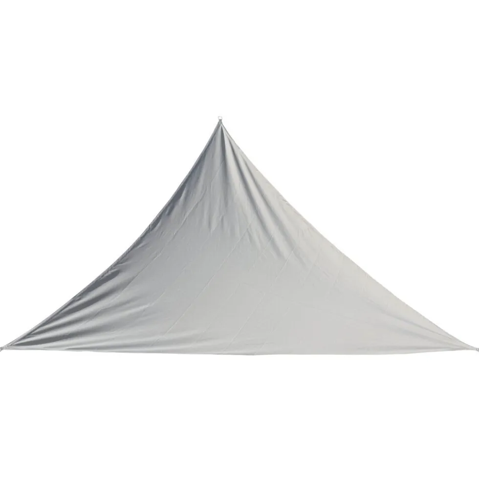 Voile d’ombrage triangulaire Delta taupe 200x200 cm