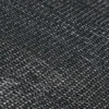 Voile d'ombrage triangulaire Delta en jute gris foncé 290x290x290cm