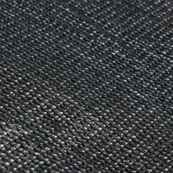 Voile d'ombrage triangulaire Delta en jute gris foncé 290x290x290cm