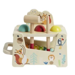 Xylophone marteau 2en1 en bois 7 pièces